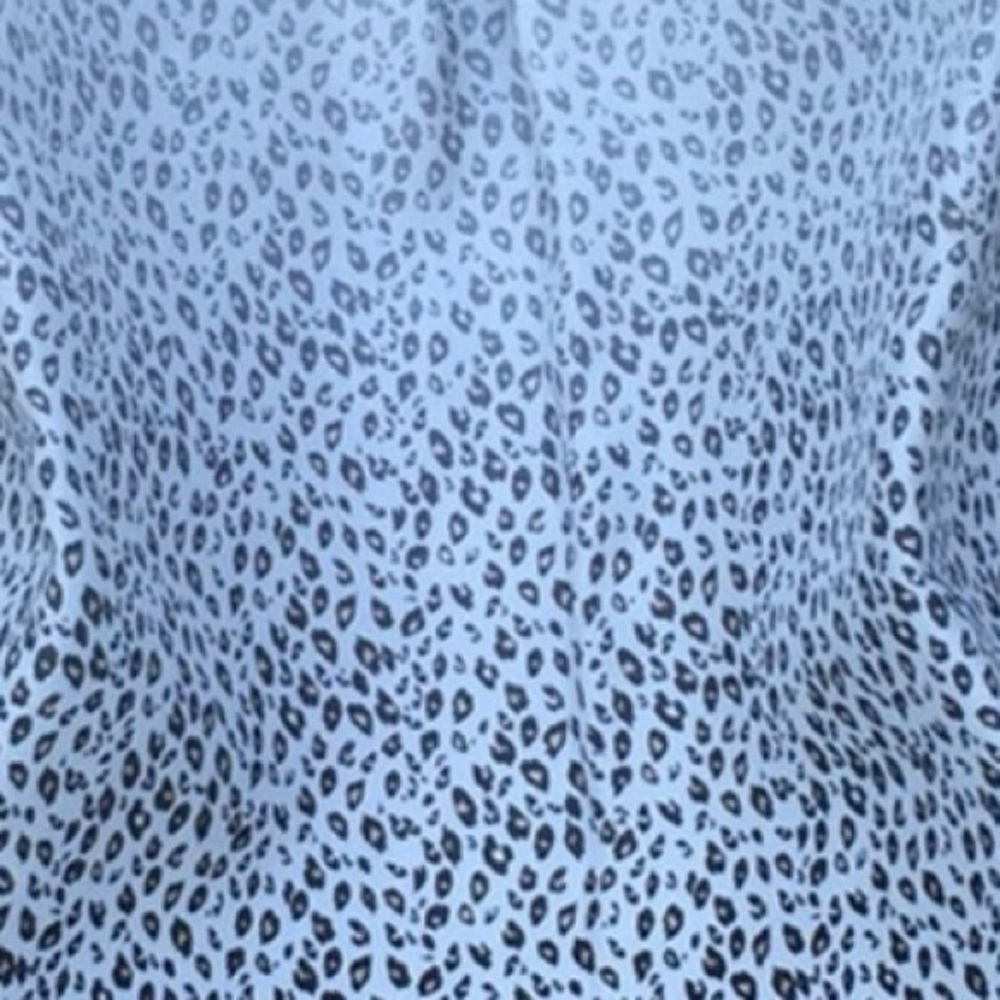 BAND OF OUTSIDERS 100% Silk Leopard Ombre Top - Picture 15 of 16